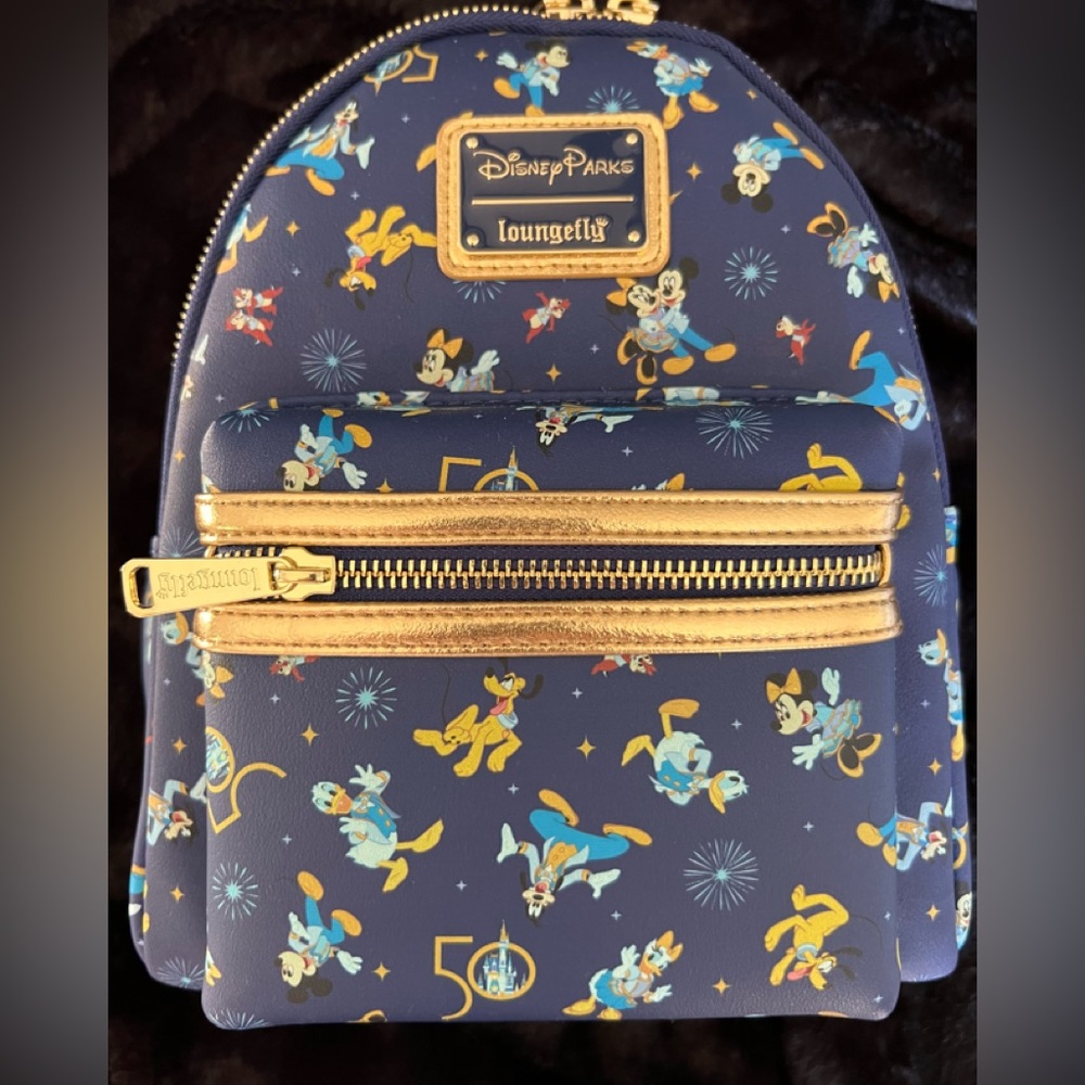 Disney 50th Anniversary Mickey and Friends Loungefly